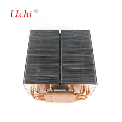 1500W LED Isı Lavabosu - 5 Zipper Fin Isı Borusu Soğutma Modülü