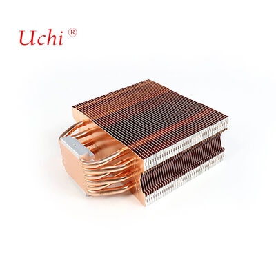 Copper-Aluminum Composite Fin Computer CPU Heat Sink
