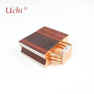 Copper-Aluminum Composite Fin Computer CPU Heat Sink