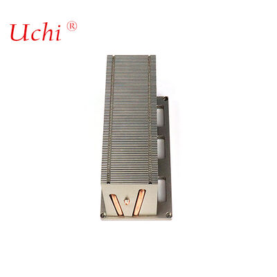 Zipper Buckle Fin Medical Copper Heat Pipe Isı Lavabosu