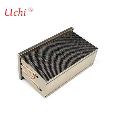 Zipper Buckle Fin Medical Copper Heat Pipe Isı Lavabosu