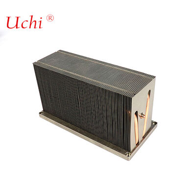 Zipper Buckle Fin Medical Copper Heat Pipe Isı Lavabosu