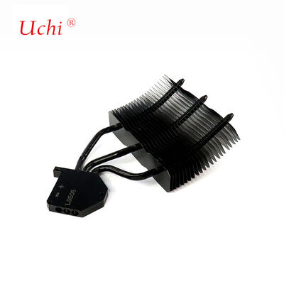 Yüksek hassasiyetli Siyah Alüminyum LED Isı Lavabosu