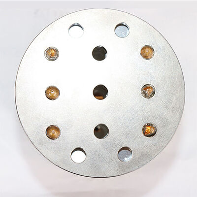 Endüstriyel Işıklar için Bakır Isı Borusu Fermuar Fin Isı Emici