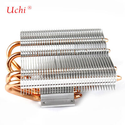 Isı borusu termoelektrik soğutma Alüminyum CPU Bakır ısı lavabosu