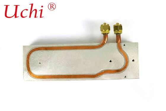 Alüminyum profilli sıvı soğutulmuş ısı çubuğu plaka