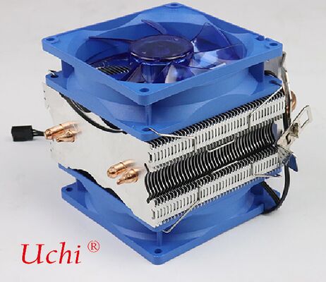 Hızlı Soğutma Bilgisayar CPU Renkli Ventilatör CPU Radyatör Soğutma Plağı ile Isı Lavabosu