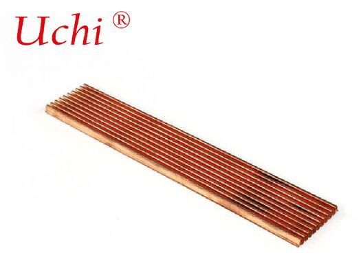 Bakır Katlanmış Kanatlı Soğutucu, Bakırın Üstün Termal İletkenliğini Kullanır