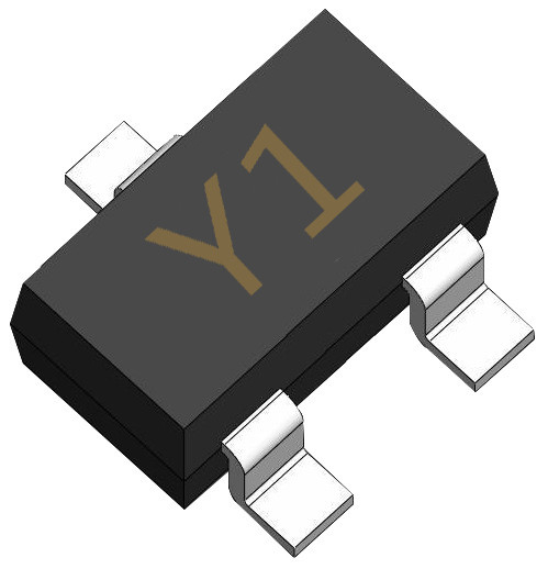 SOT-323 SS8050W NPN Yüksek kolektor akımı için Silikon Epitaxial Planar Transistor