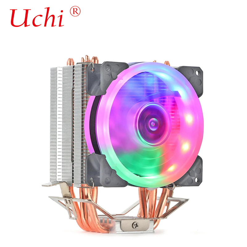 4 Bakır ısı borusu Radyatör Soğutma Bilgisayar CPU Intel I3 I5 I7 LGA1150 1156 1200 1366 1700 2011 AMD AM4 AM5 Soğutucu