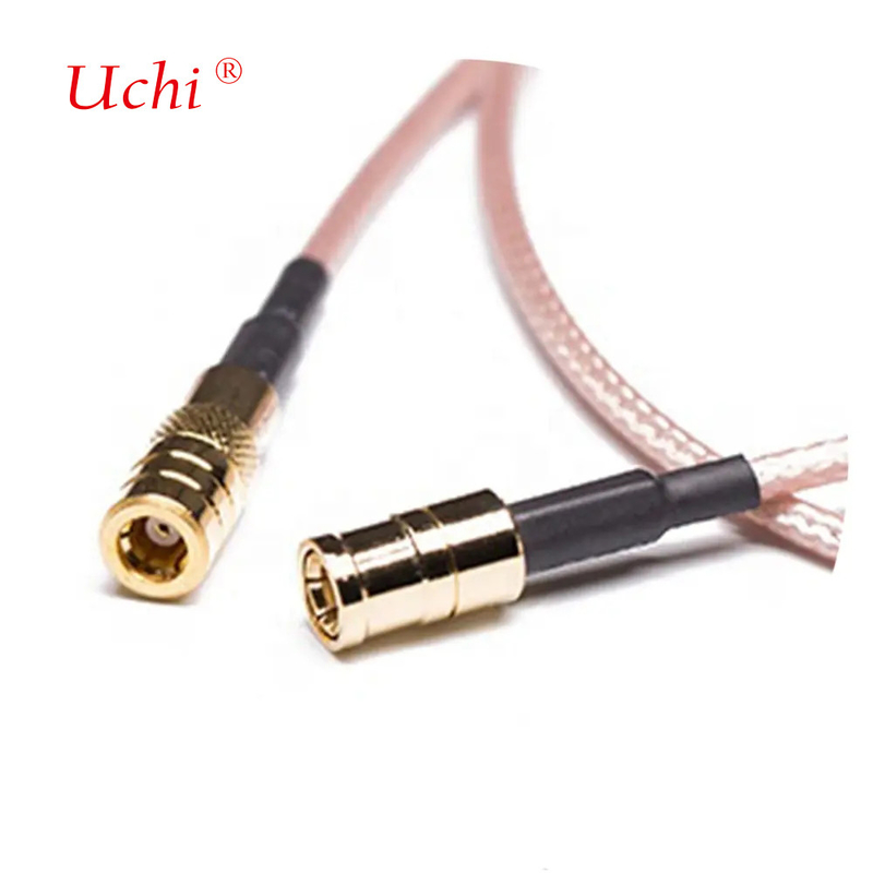 RP SMB RG178 RG316 RF Koaksiyel Kablo 50ohm 6GHz ile Erkek Erkeğe Fiş