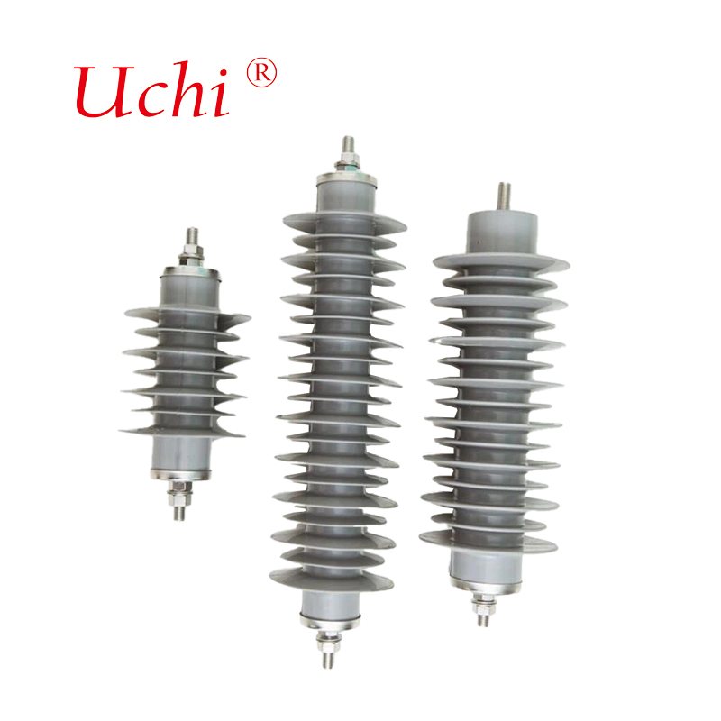 10kV 10kA Polimer Metal Oksit Yıldırım HV MV Aşırı Basınç Alıcı