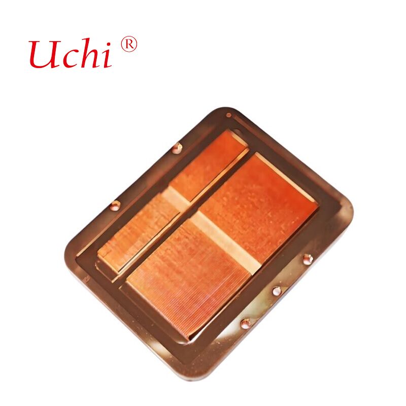 Lazer Su Soğutma Sistemi İçin C1100 Saf Bakır Soğutucu Plakalı Soğutma Teknolojisi