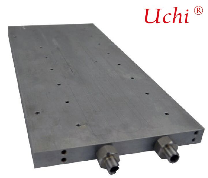 Vacuum Brazed Liquid Cold Plate Heat Exchanger Hard Anodizing
