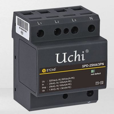 Benzersiz MOV 25kA Güç Dalgalanma Koruyucusu SPD Entegre 1 + 2 Sınıfı