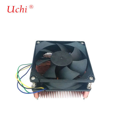 Bakır kaplı ısı lavabo ısı dağılımı yağ TDP 60W Cpu soğutucu fan sessiz Pwm 3 Pins 4 Pins I3 I5 Intel Lga775 1150 1151
