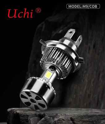 3300 LM M9 LED Motosiklet Far Ampulü Soğutma Fanlı 9-18V