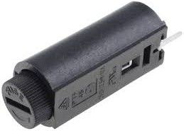 Terminal Aralığı 10mm ile 10A 250VAC PCB Devre Kartı Sigorta Tutucu