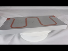 Endüstriyel ekipman alüminyum profilli bakır boru radyatörü, yüksek güçlü su soğutucu plaka radyatörü